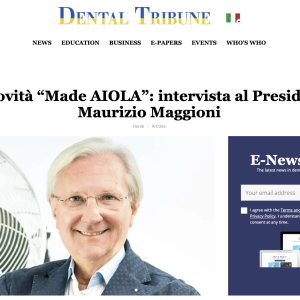 Progetti e novità Made AIOLA: intervista al Presidente, Dr Maggioni